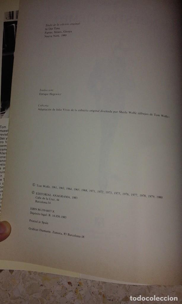 Libros de segunda mano: Antigulo Libro Tebeo Comic Tom Wolfe En nueustro tiempo 1985 - Foto 2