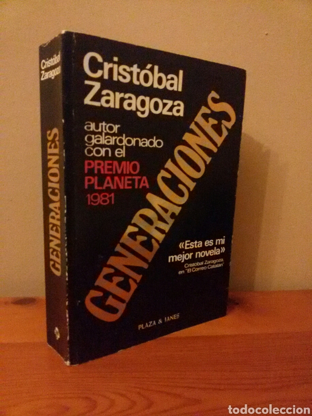 Libros de segunda mano: GENERACIONES / Cristobal Zaragoza / 1981 - Foto 1