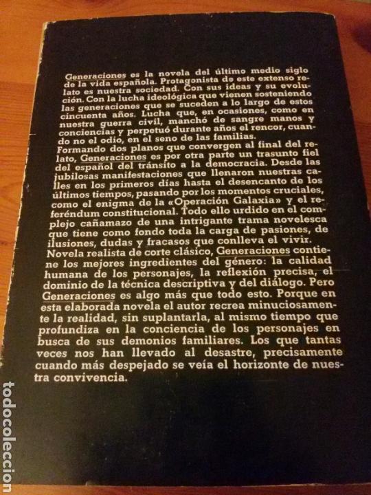 Libros de segunda mano: GENERACIONES / Cristobal Zaragoza / 1981 - Foto 4