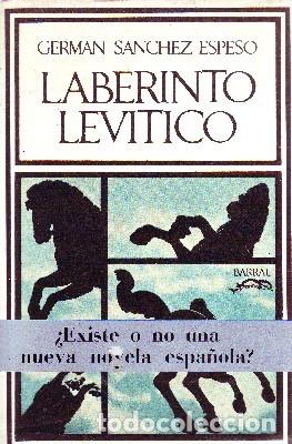 Libros de segunda mano: LABERINTO LEVITICO. SANCHEZ ESPESO, GERMAN. NR-269 - Foto 1