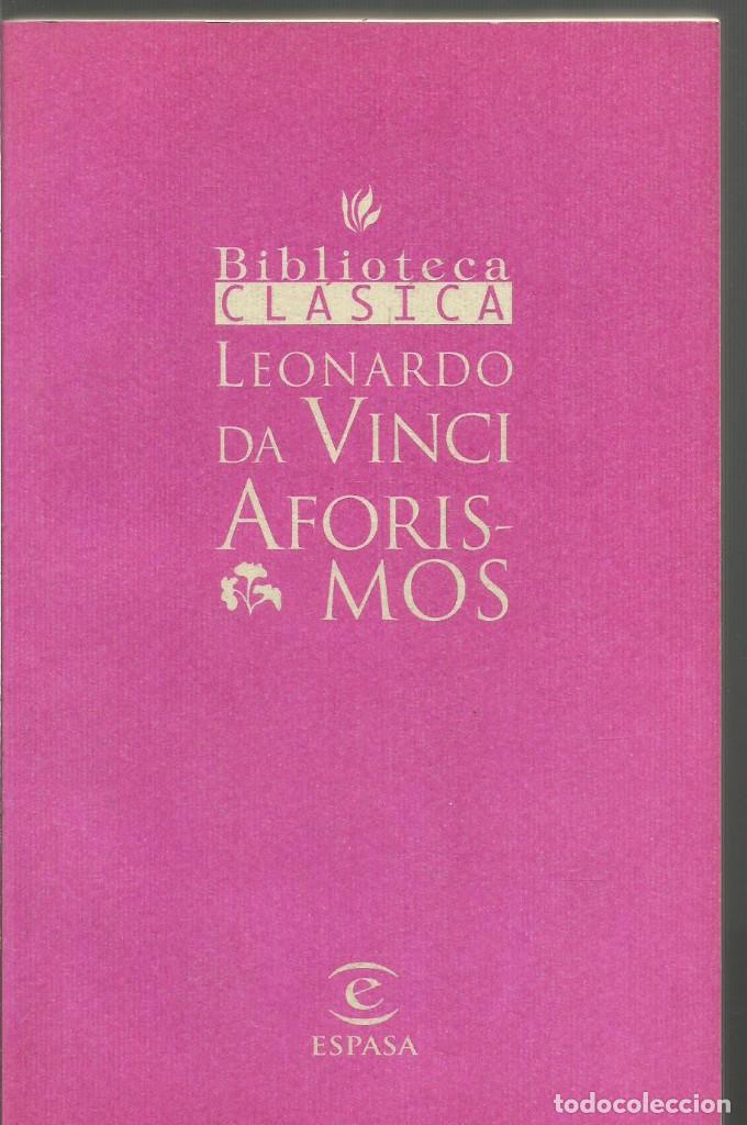 Libros de segunda mano: LEONARDO DA VINCI. AFORISMOS. ESPASA - Foto 1