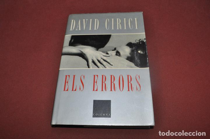 Libros de segunda mano: els errors - david cirici - columna - NOB - Foto 1
