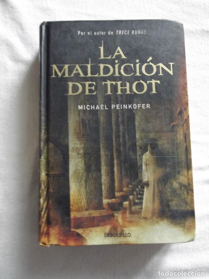 Libros de segunda mano: LA MALDICION DE THOT DE MICHAEL PEINKOFER - Foto 1