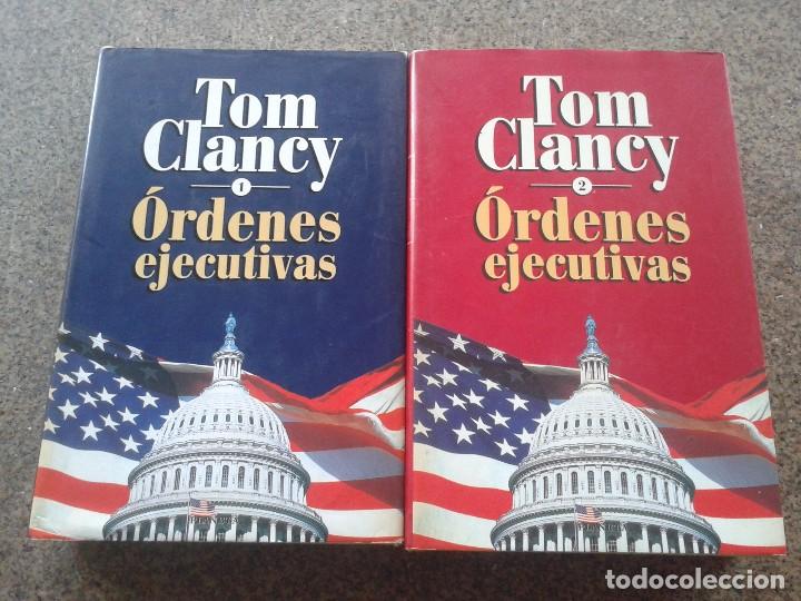 Libros de segunda mano: ORDENES EJECUTIVAS - LIBRO 1 Y 2 -- TOM CLANCY -- PLANETA -- 1988 -- - Foto 1