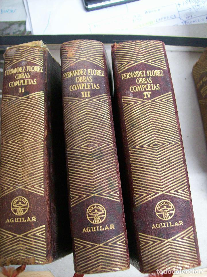 OBRAS COMPLETAS DE WENCESLAO FERNANDEZ FLOREZ. 1949. 3 TOMOS (Libros de Segunda Mano (posteriores a 1936) - Literatura - Narrativa - Otros)