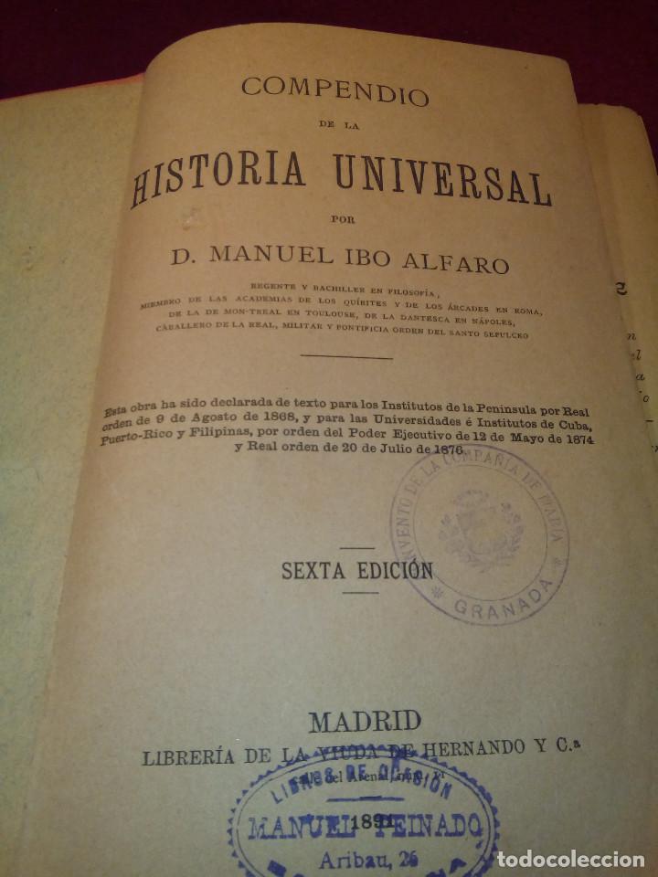 Libros de segunda mano: Libro Historia Universal - Foto 1