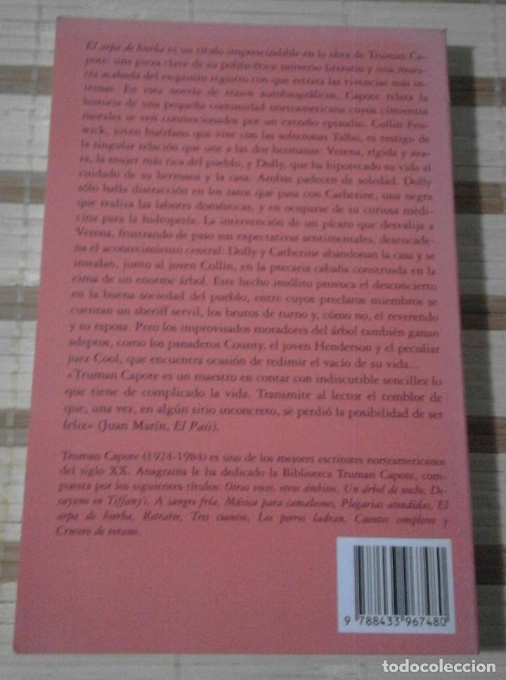 Libros de segunda mano: El arpa de hierba - Truman Capote - Foto 2