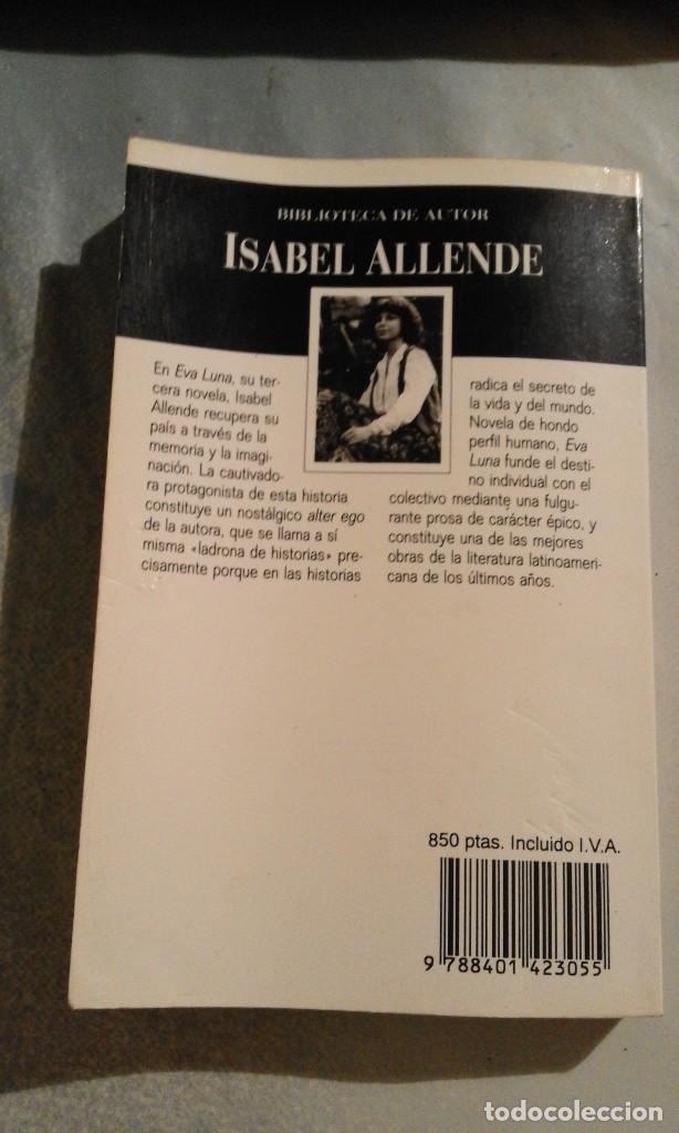 Libros de segunda mano: Eva Luna - Isabel Allende - Foto 2