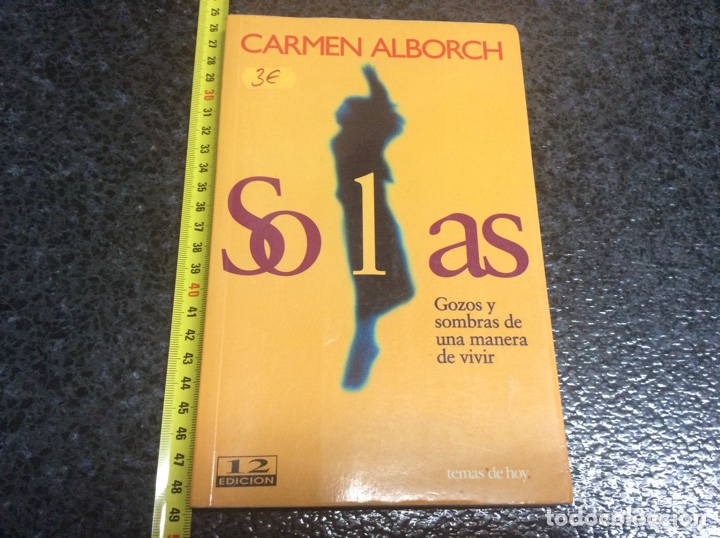 Libros de segunda mano: SOLAS, / CARMEN ALBORCH - Foto 1