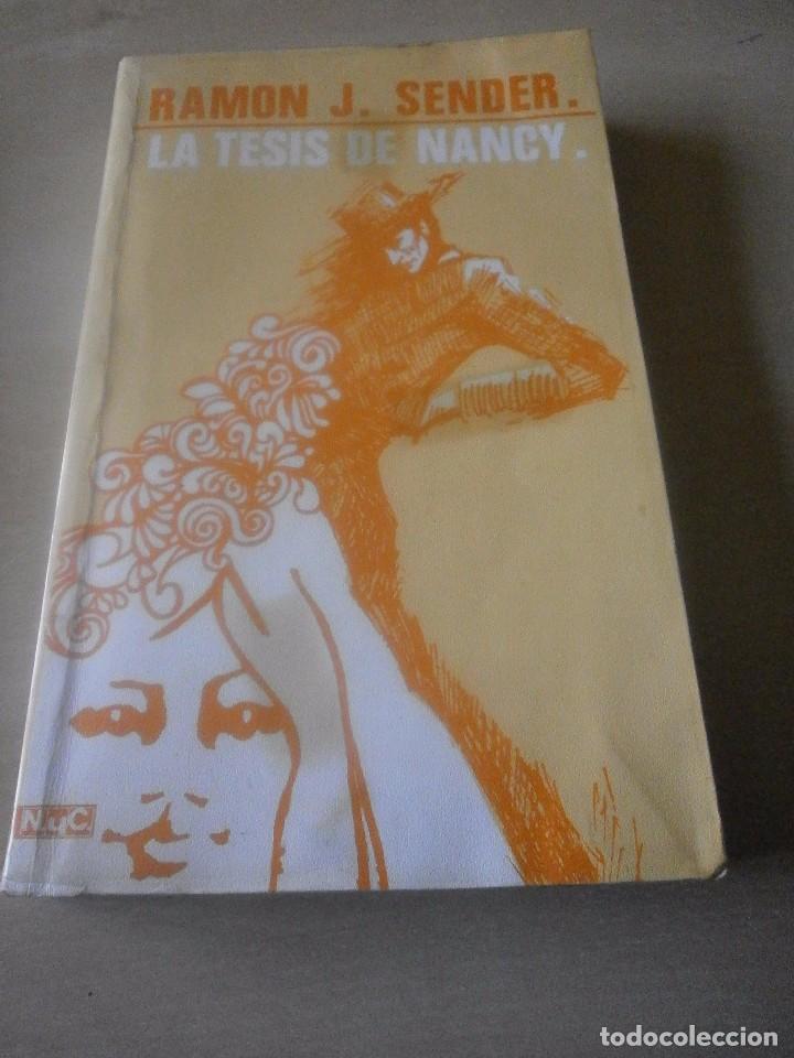 Libros de segunda mano: LA TESIS DE NANCY. RAMON J. SENDER - Foto 1