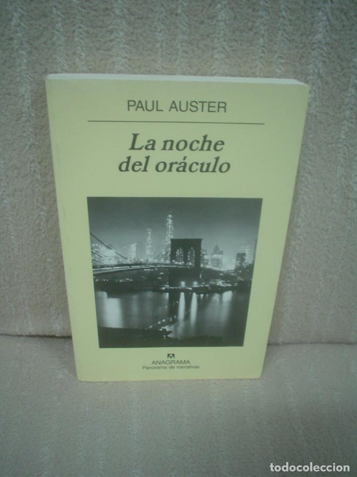 Libros de segunda mano: PAUL AUSTER: LA NOCHE DEL OR&Aacute;CULO - Foto 1