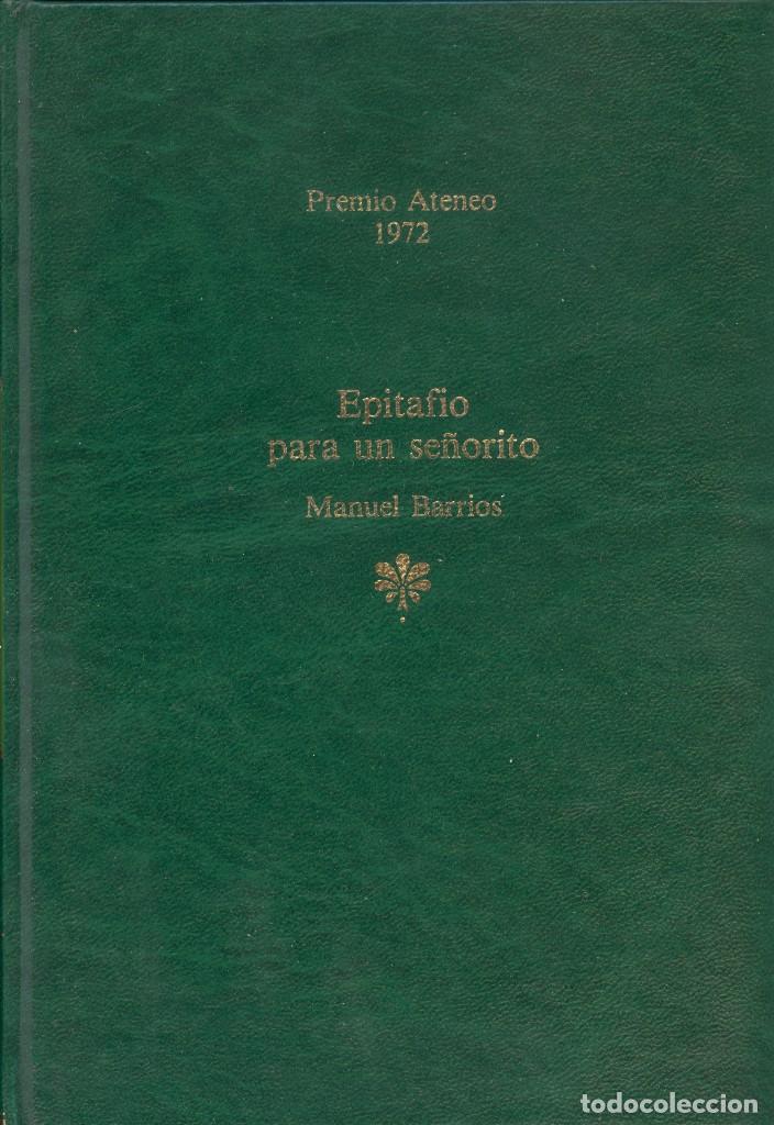 Libri di seconda mano: EPITAFIO PARA UN SE&Ntilde;ORITO - MANUEL BARRIOS