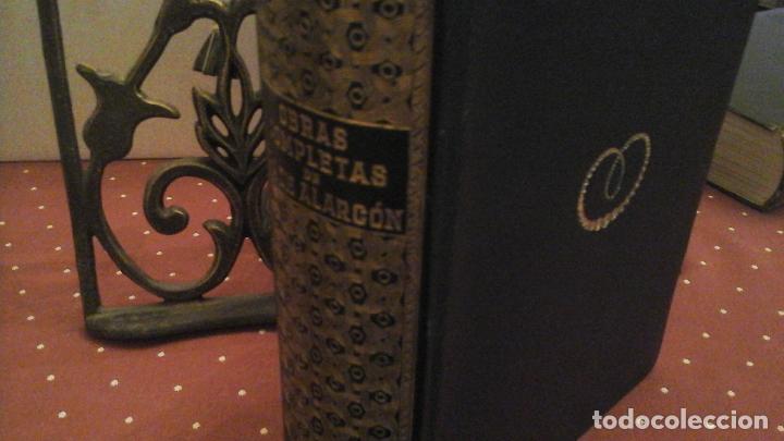 Libros de segunda mano: Obras completas de D. Pedro A. de Alarcon - Foto 3