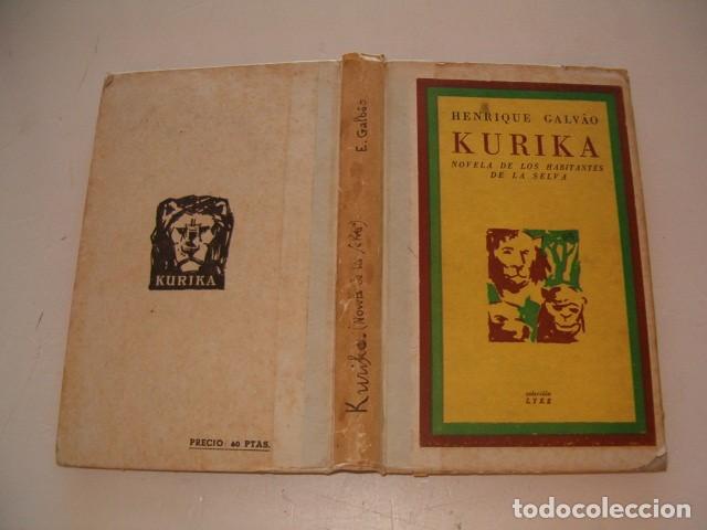 Gebrauchte B&uuml;cher: HENRIQUE GALV&Acirc;O. Kurika. Novela de los habitantes de la selva. RMT78311.