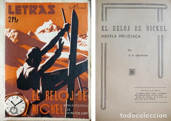 Second hand books: ARLINGTON, A.F.   El reloj de nickel...  1939.