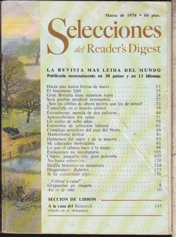 Libros de segunda mano: SELECCIONES DEL READERS DIGEST . - Foto 1