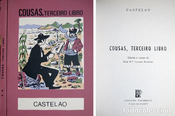 Libros de segunda mano: CASTELAO, Alfonso R.  Cousas, Terceiro Libro.  1975.