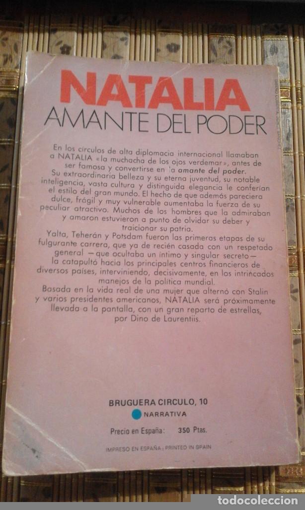 Libros de segunda mano: Natalia. Amante del poder - Peter Norden - 1&ordf; edici&oacute;n 1978 - Foto 2