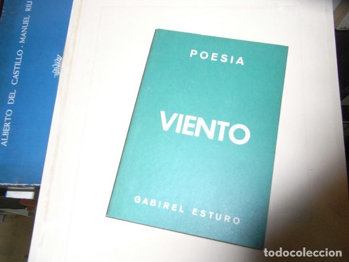Libros de segunda mano: Gabriel Esturo, Viento, Poesia - Foto 1