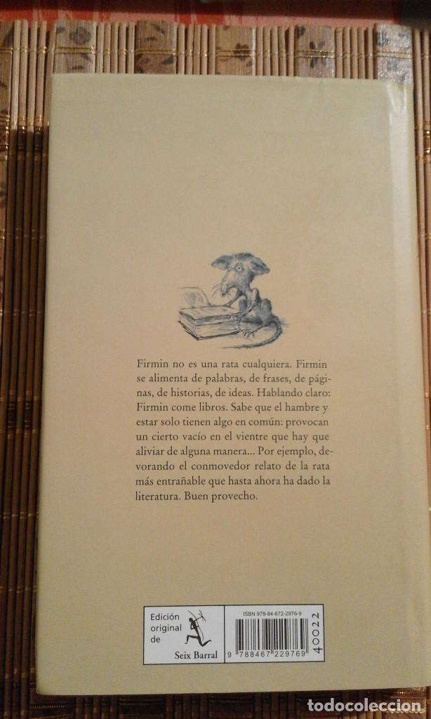 Libros de segunda mano: Firmin - Sam Savage - Foto 2