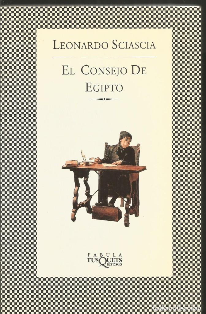 Libros de segunda mano: LEONARDO SCIASCIA. EL CONSEJO DE EGIPTO. TUSQUETS - Foto 1