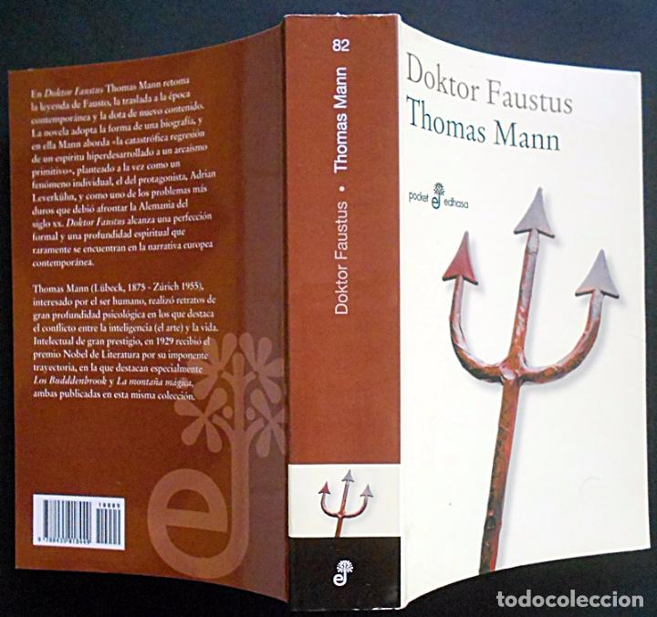 Libros de segunda mano: Doktor Faustus - Thomas Mann - Edhasa (Pocket) 2009 COMO NUEVO - Foto 3