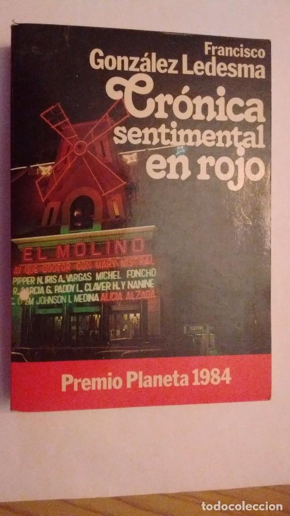 Libros de segunda mano: CRONICA SENTIMENTAL EN ROJO - Foto 1