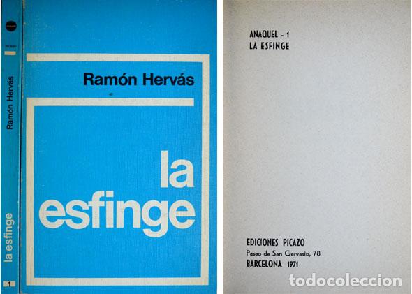Libros de segunda mano: HERVAS, Ram&oacute;n.  La Esfinge.  1971. - Foto 1