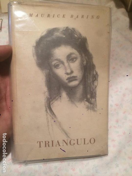 Libros de segunda mano: Antiguo libro Triangulo Maurice Baring a&ntilde;o 1943 - Foto 1