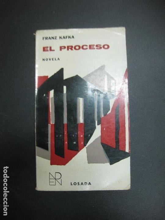 Libros de segunda mano: FRANZ KAFKA. EL PROCESO. EDITORIAL LOSADA  1966. - Foto 1