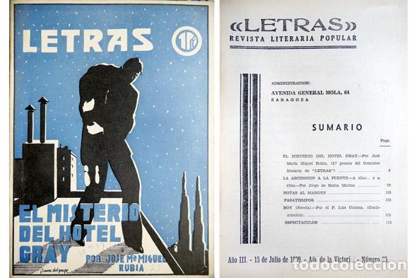 Libros de segunda mano: MIGUEL RUBIA, Jos&eacute; Mar&iacute;a.  El misterio del Hotel Gray...  1939.