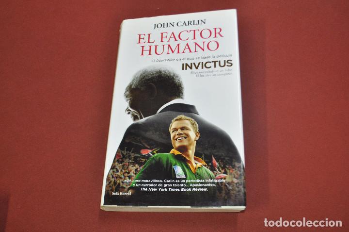 Libros de segunda mano: el factor humano - john carlin - NOB - Foto 1