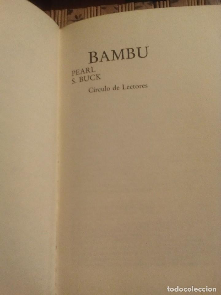 Libros de segunda mano: Bambu - Pearl S. Buck - Foto 2
