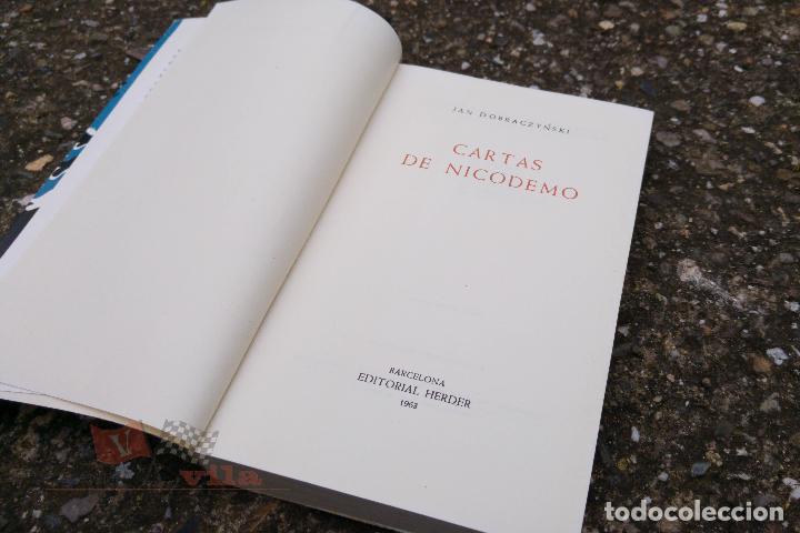 Libros de segunda mano: Jon Dobraczynski - Cartas de Nicodemo - 1963 - Foto 2