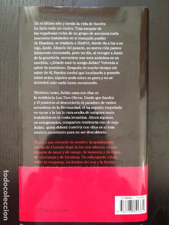 Libros de segunda mano: CUANDO LLEGA LA LUZ. CLARA SANCHEZ , DESTINO, 2016 - Foto 2