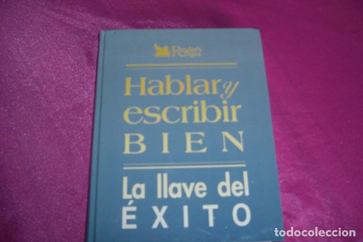 Libros de segunda mano: HABLAR Y ESCRIBIR BIEN. LA LLAVE DEL &Eacute;XITO. 1996 - Foto 1