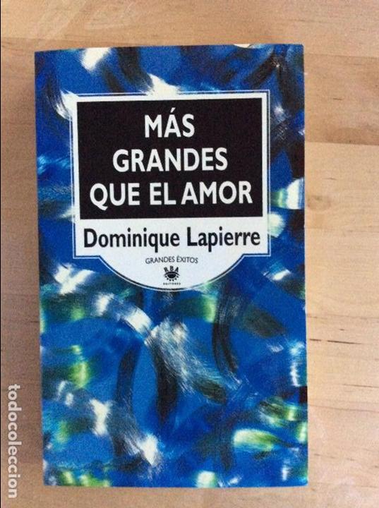 Libros de segunda mano: M&aacute;s grandes que el amor - Foto 1