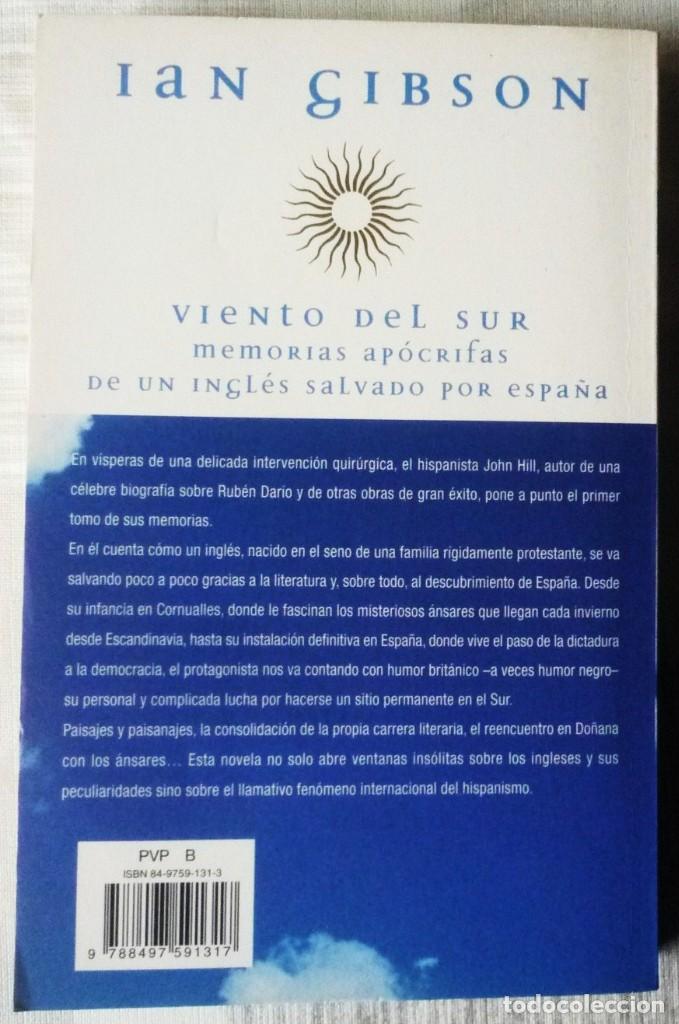 Libros de segunda mano: VIENTO DEL SUR. DE IAN GIBSON - Foto 2