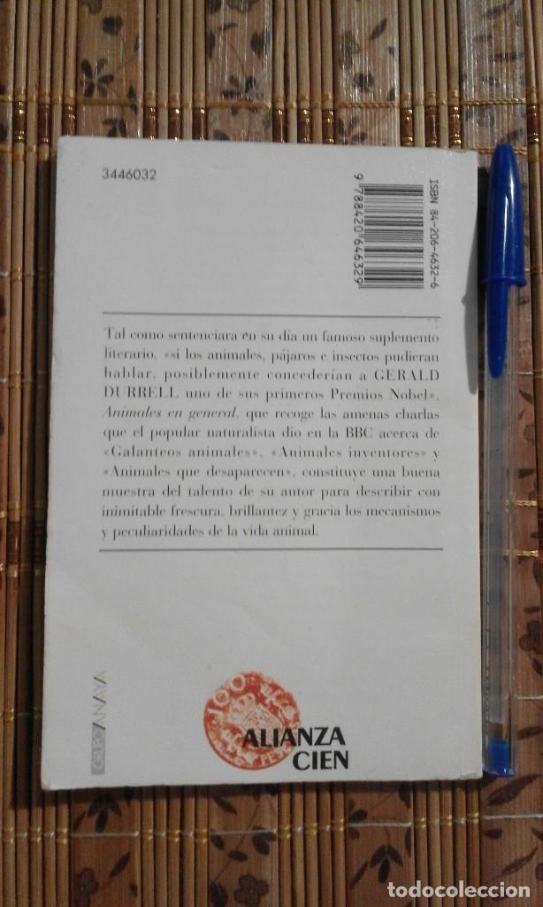 Libros de segunda mano: Animales en general - Durrell - Foto 2