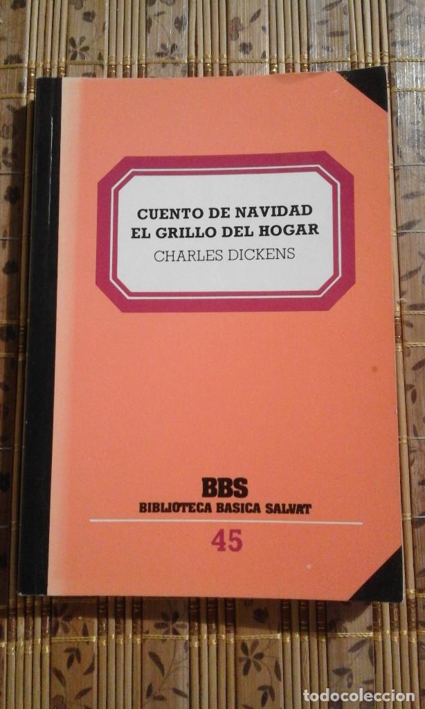 Libros de segunda mano: Cuento de Navidad / El grillo del hogar - Charles Dickens - Foto 1