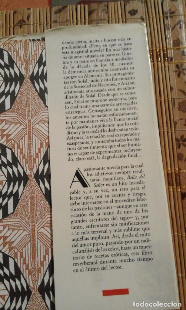Libros de segunda mano: Bella del se&ntilde;or - Albert Cohen - Foto 5
