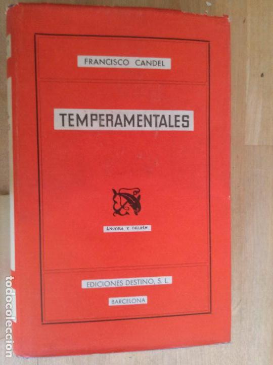 Libros de segunda mano: Temperamentales. Francisco Candel - Foto 3