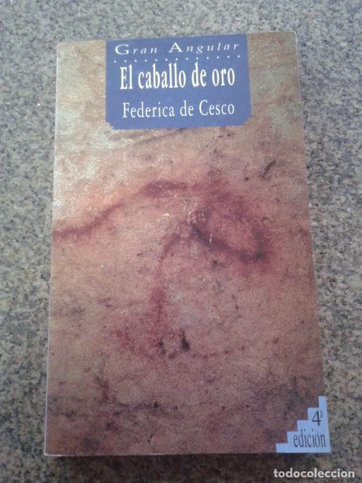 Libros de segunda mano: EL CABALLO DE ORO -- FEDERICA DE CESCO -- GRAN ANGULAR -- 1993 -- - Foto 1
