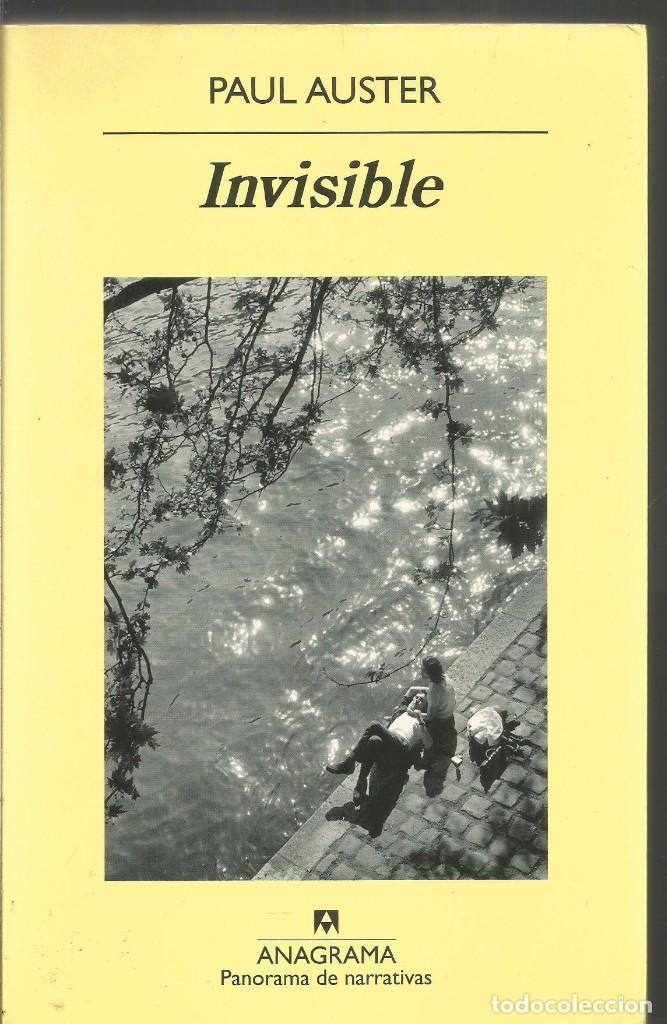 Libros de segunda mano: PAUL AUSTER. INVISIBLE. ANAGRAMA. - Foto 1