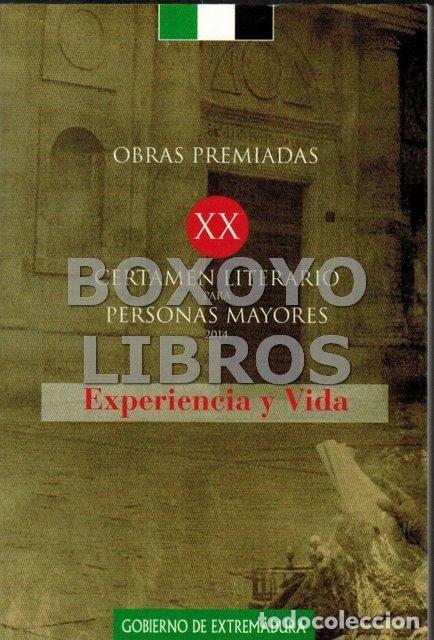 Libri di seconda mano: AAVV. XX Certamen literario para personas mayores 2014 Experiencia y vida