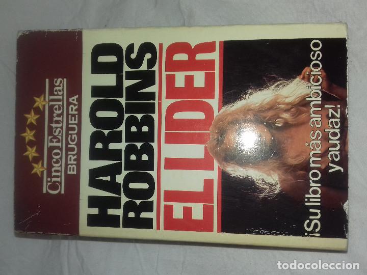 Second hand books: EL LIDER-HAROLD ROBBINS-CINCO ESTRELLAS BRUGUERA-ED 4&ordf; 1980
