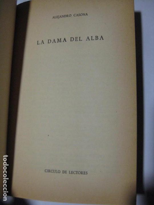 Libros de segunda mano: LA DAMA DEL ALBA - ALEJANDRO CASONA - C&Iacute;RCULO DE LECTORES - 1966 - Foto 3