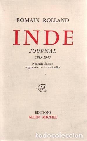 Libros de segunda mano: ROLLAND, ROMAIN: INDE. JOURNAL 1915-1943 - Foto 1