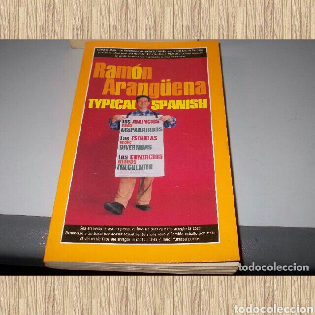 Libros de segunda mano: ❇️ TYPICAL SPANISH RAM&Oacute;N ARANG&Uuml;ENA ❇️ - Foto 1