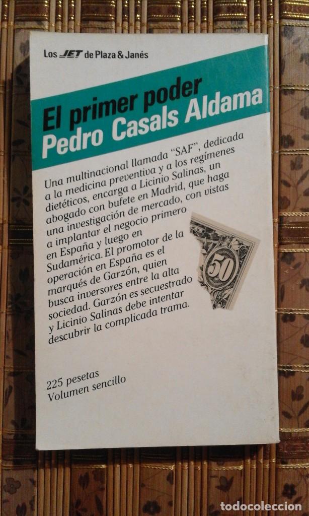 Libros de segunda mano: El primer poder - Pedro Casals Aldama - Foto 2